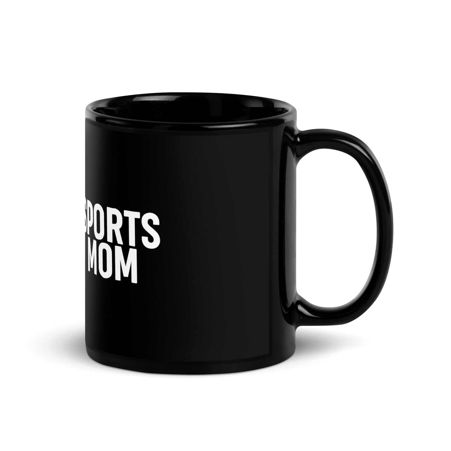 Sports Mom Coffee Mug Black